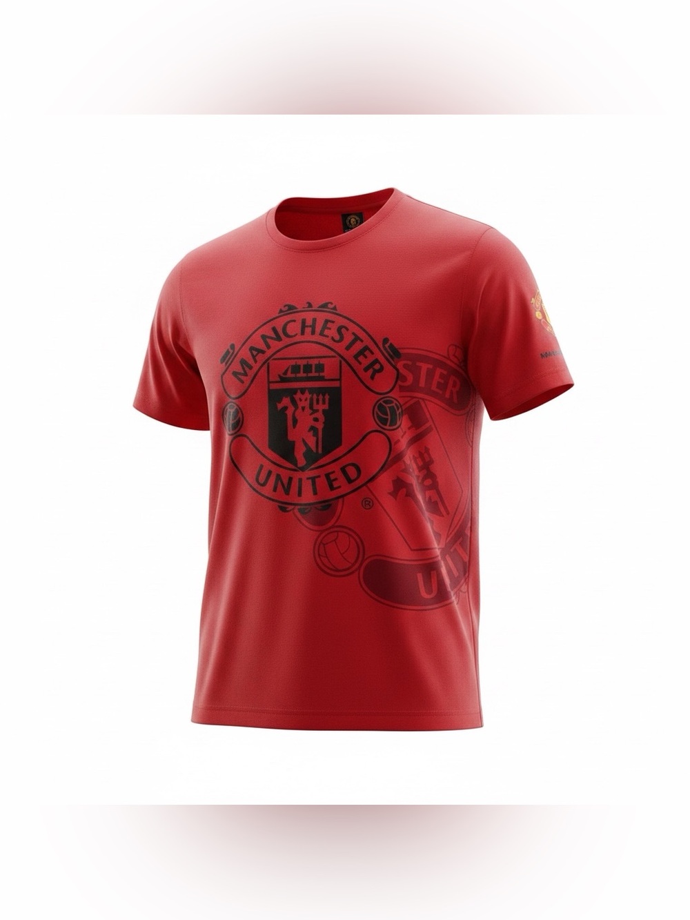 Manchester United Mens Size S Shirt Man U Red Devils Soccer Fan Activewear EPL